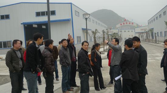 4月25日馬鞍山市質(zhì)監(jiān)局開展地磅專項檢定工作